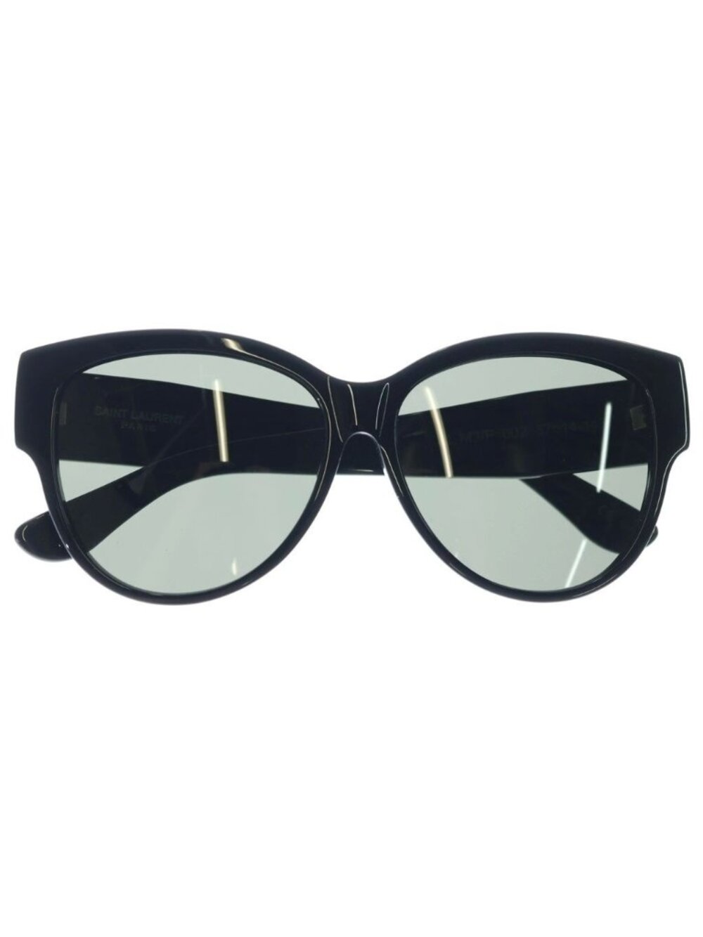 Saint Laurent Paris Casablanca Logo Sunglasses Black Eyewear